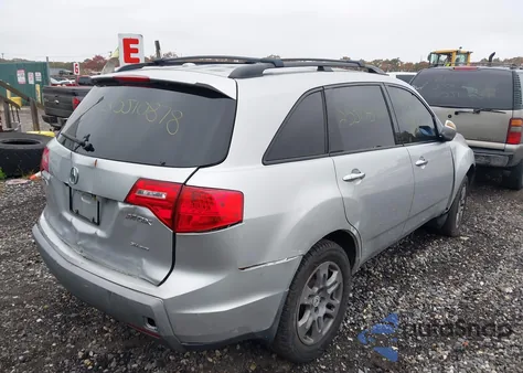 2008 Acura Mdx Technology Package from USA, damaged, VIN 2HNYD28448H509987